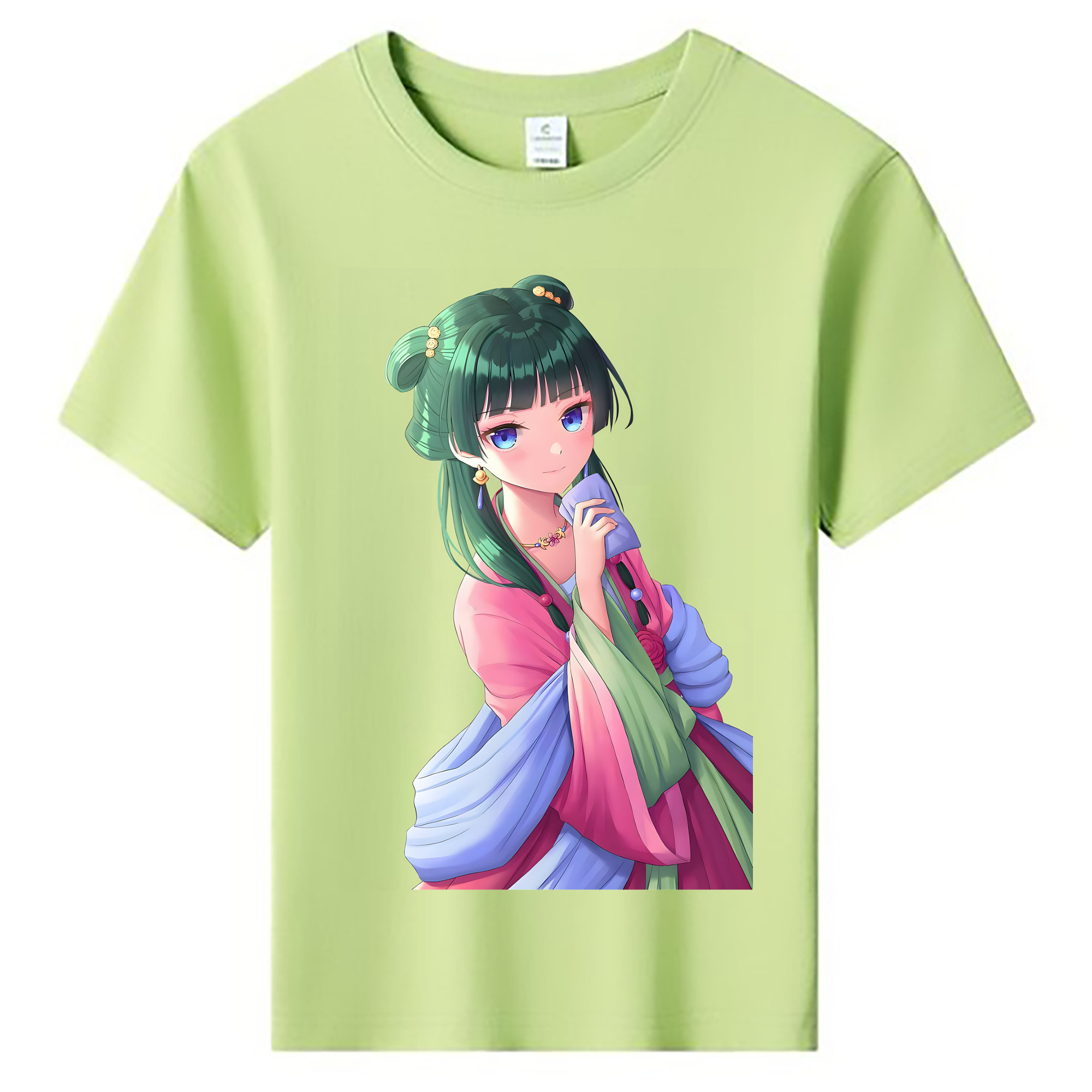 （画像用） 薬屋のひとりごと The Apothecary Diaries 綿100％キッズTシャツ（フロントプリント）